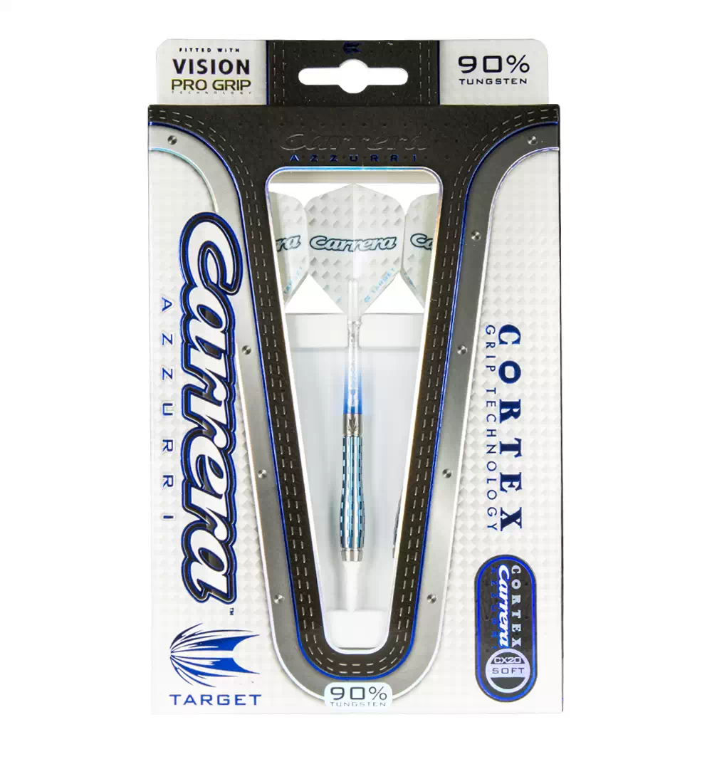 ダーツ TARGET carrera AZZURRI CORTEX Cielo Target Darts Carrera Azzurri Cortex CX20 90% Tungsten 18 grams